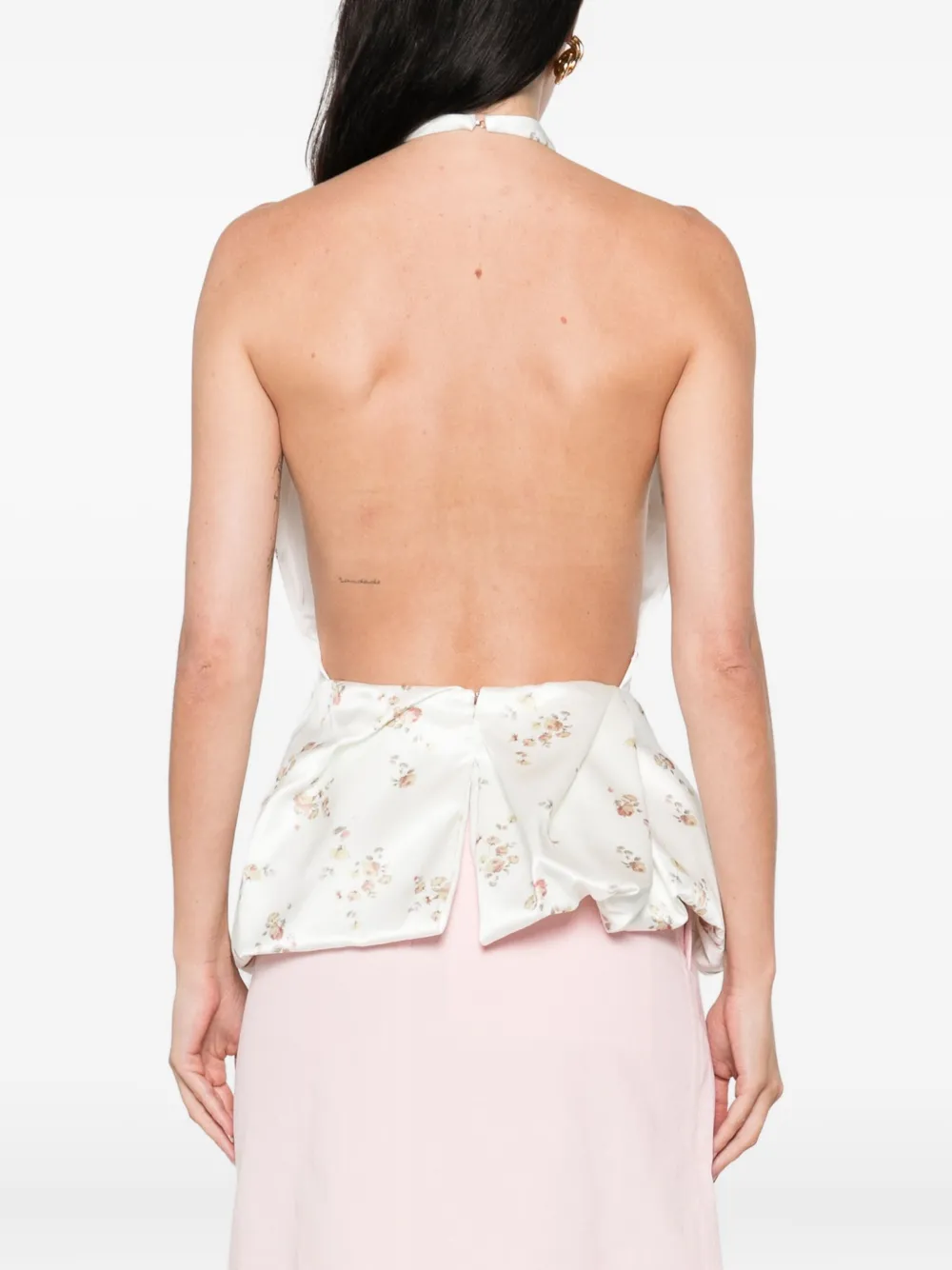 Magda Butrym Shirt met bloemenprint Beige