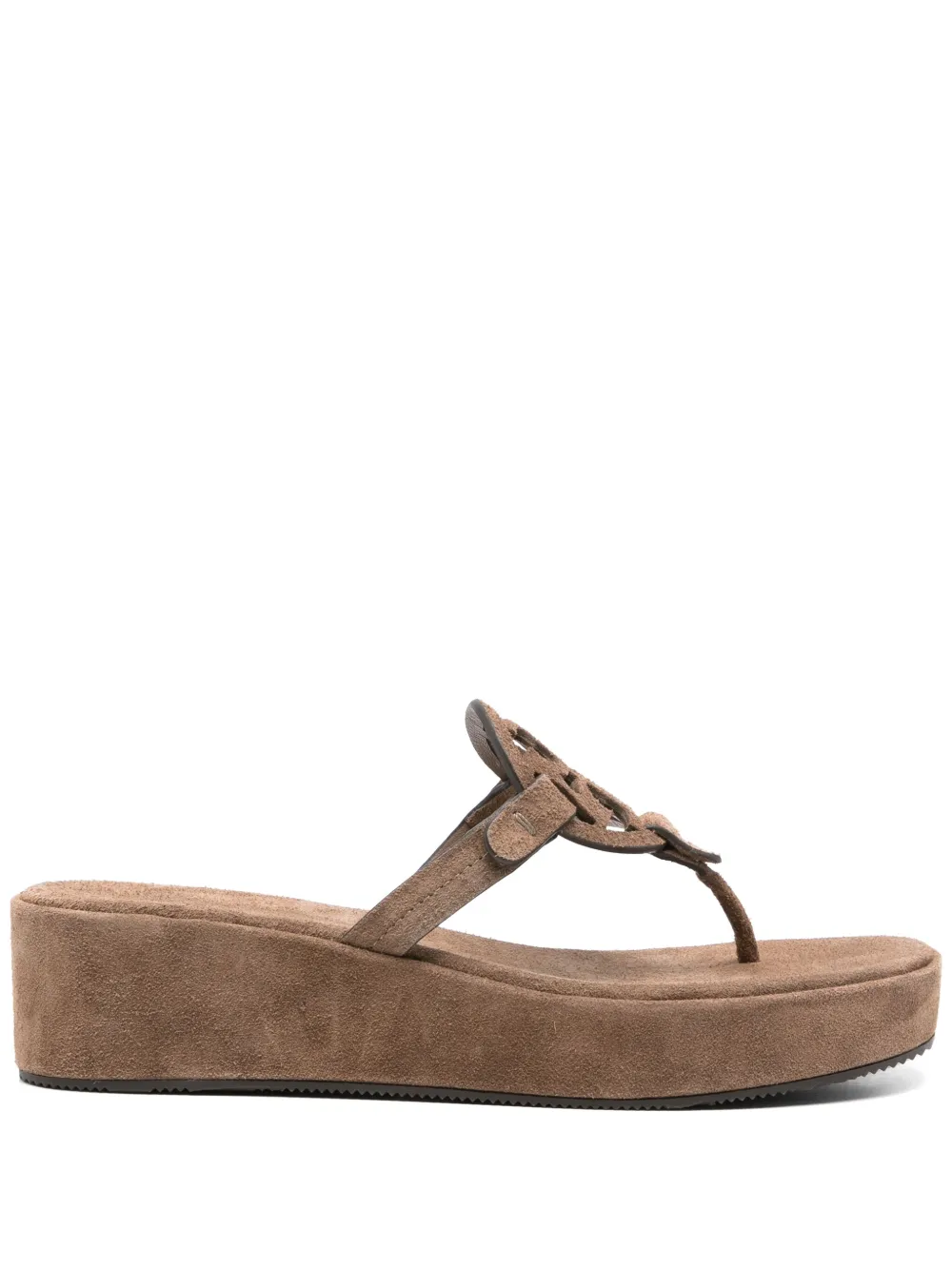 Tory Burch Miller sandals Brown