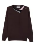 Kiko Kostadinov crew-neck sweater - Brown