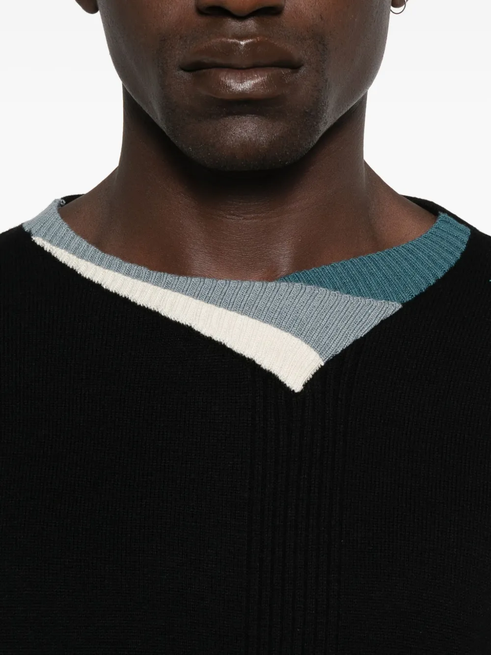 Kiko Kostadinov クルーネック セーター | ブラック | FARFETCH JP