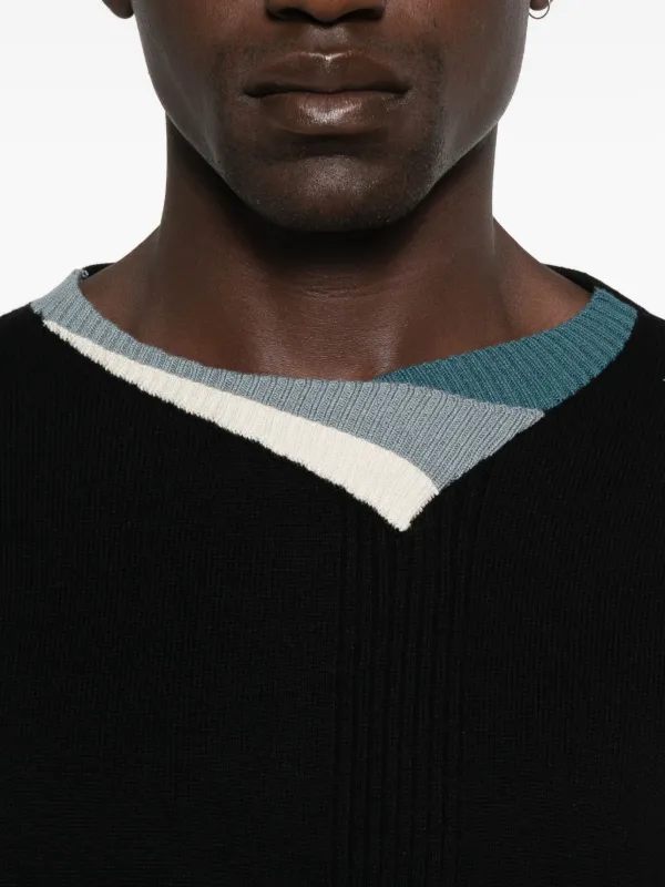 kiko kostadinovセーター Kiko Kostadinov クルーネック セーター | ブラック | FARFETCH JP