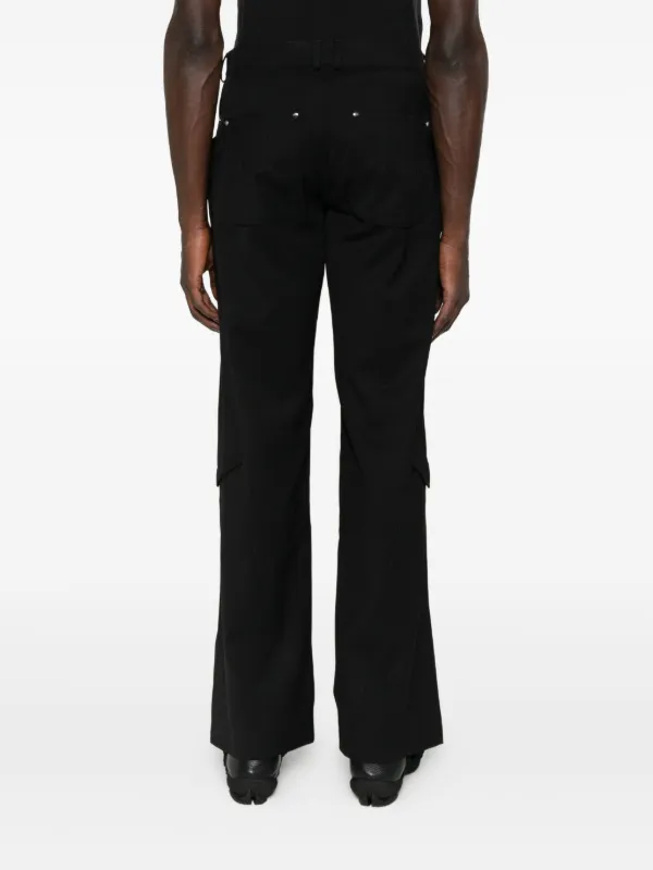Kiko Kostadinov studded-embellishment Trousers | Black