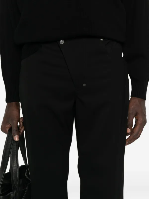 Kiko Kostadinov studded-embellishment Trousers | Black