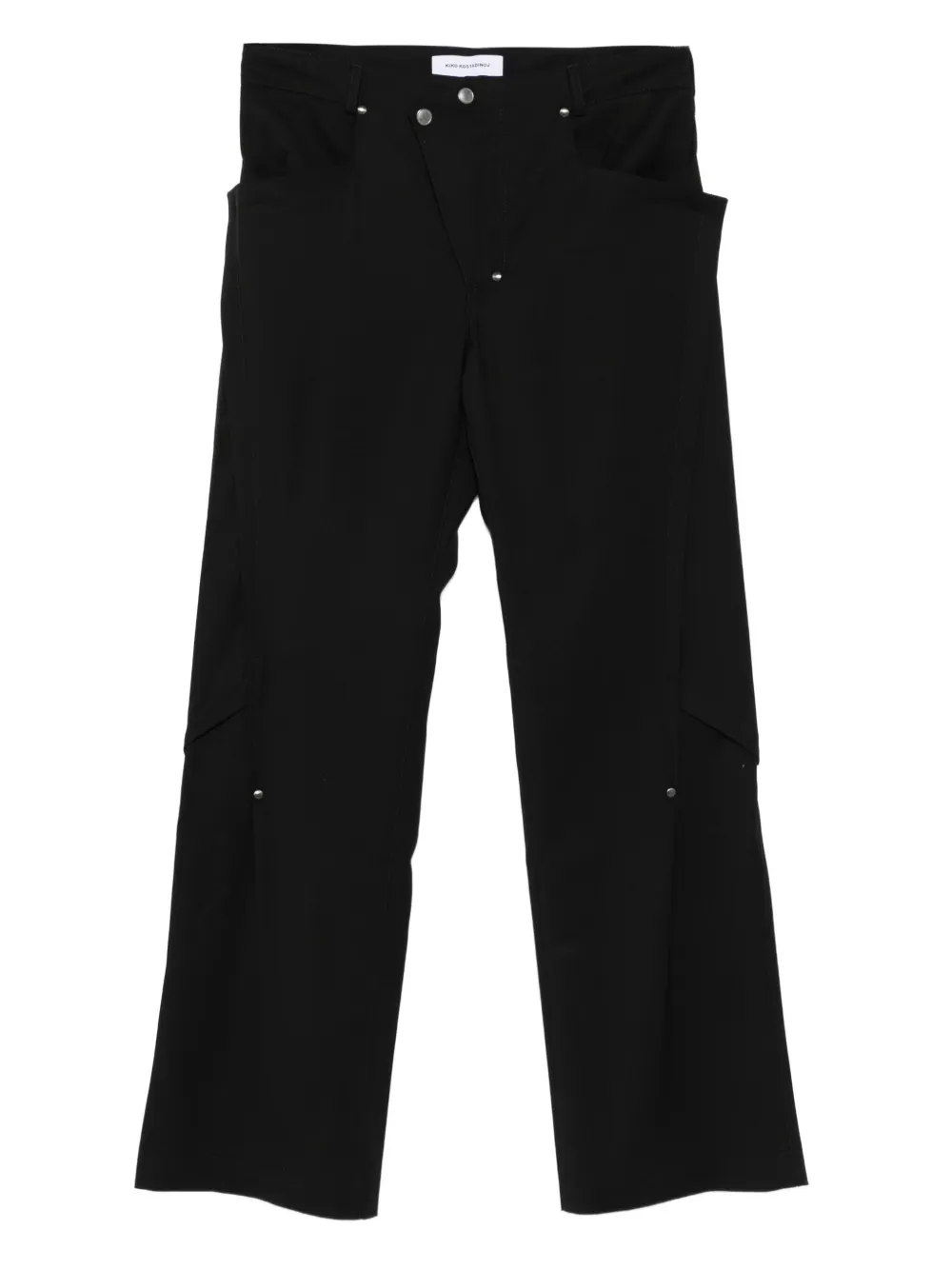 Kiko Kostadinov Broek verfraaid met studs Zwart