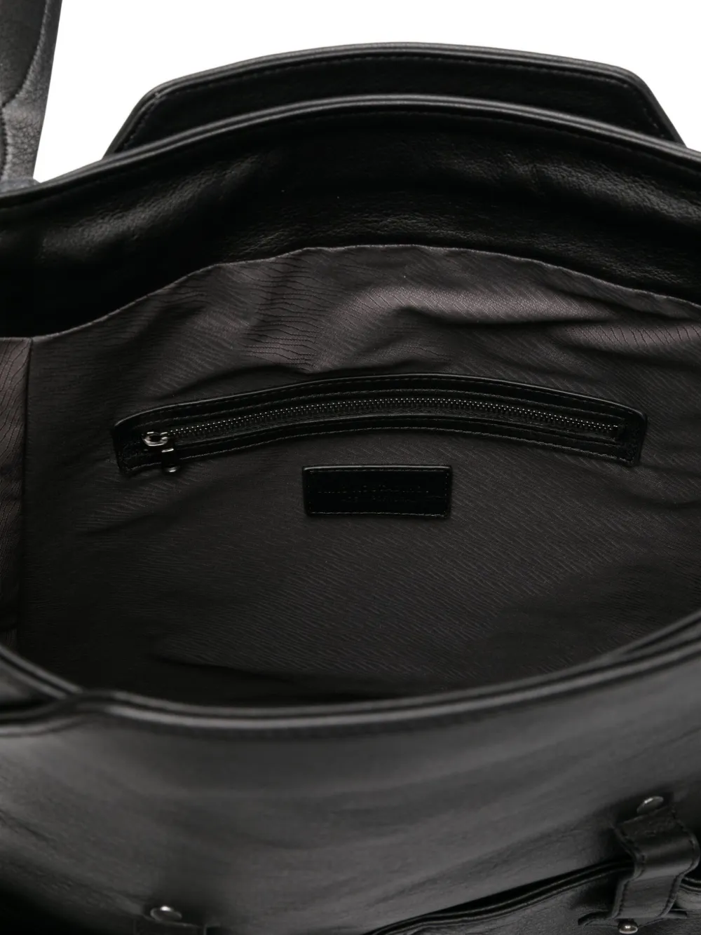 Kiko Kostadinov Inex Nappa Leather Tote Bag In Black