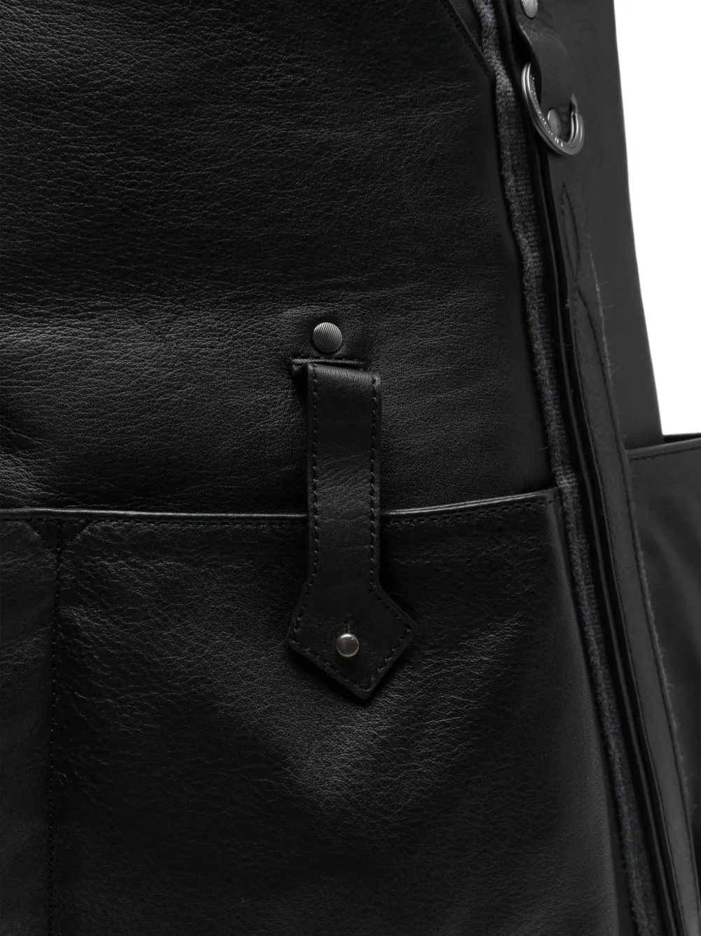 Kiko Kostadinov Inex Nappa Leather Tote Bag In Black