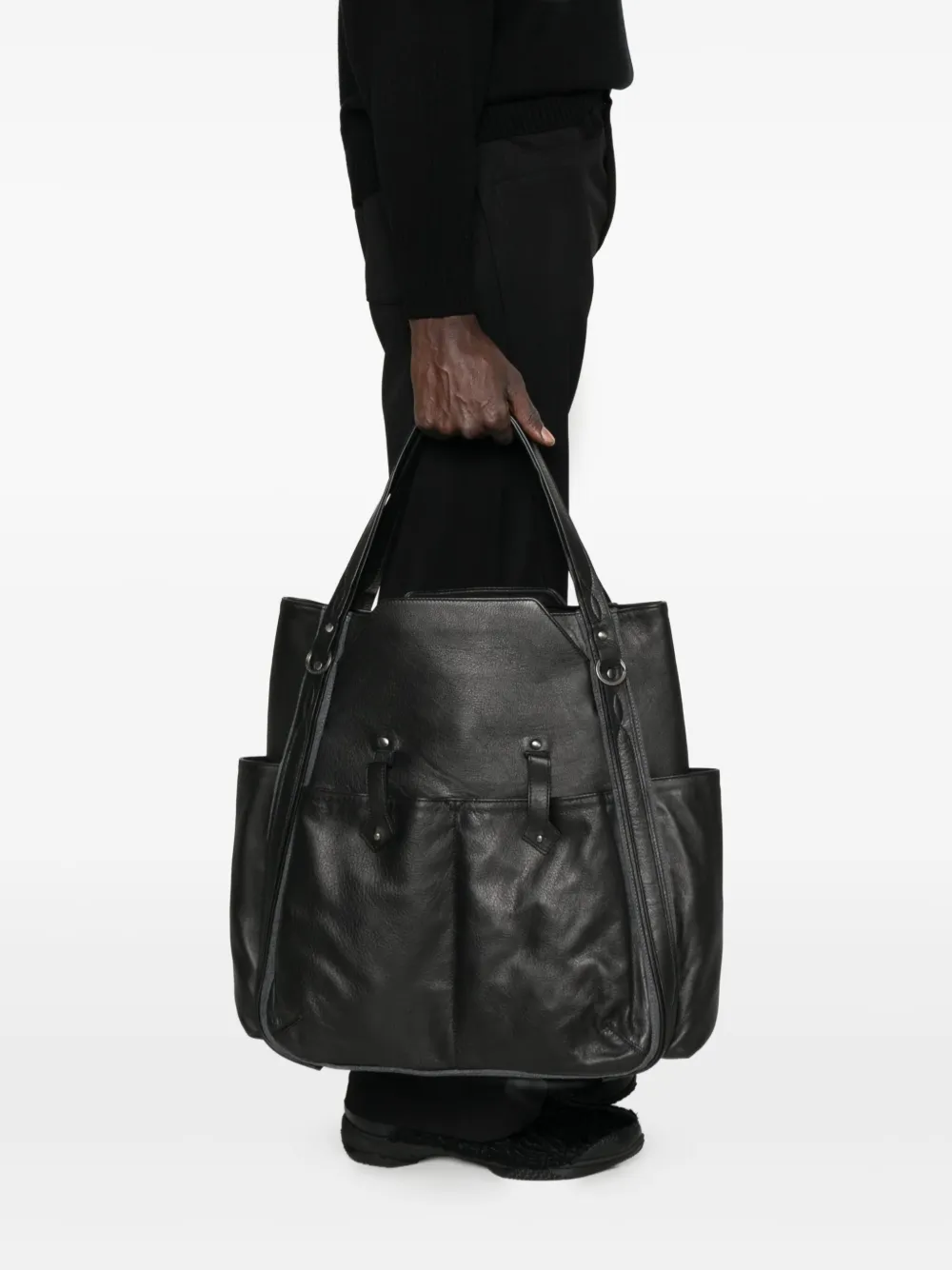 Kiko Kostadinov Inex nappa leather tote bag | Image 2