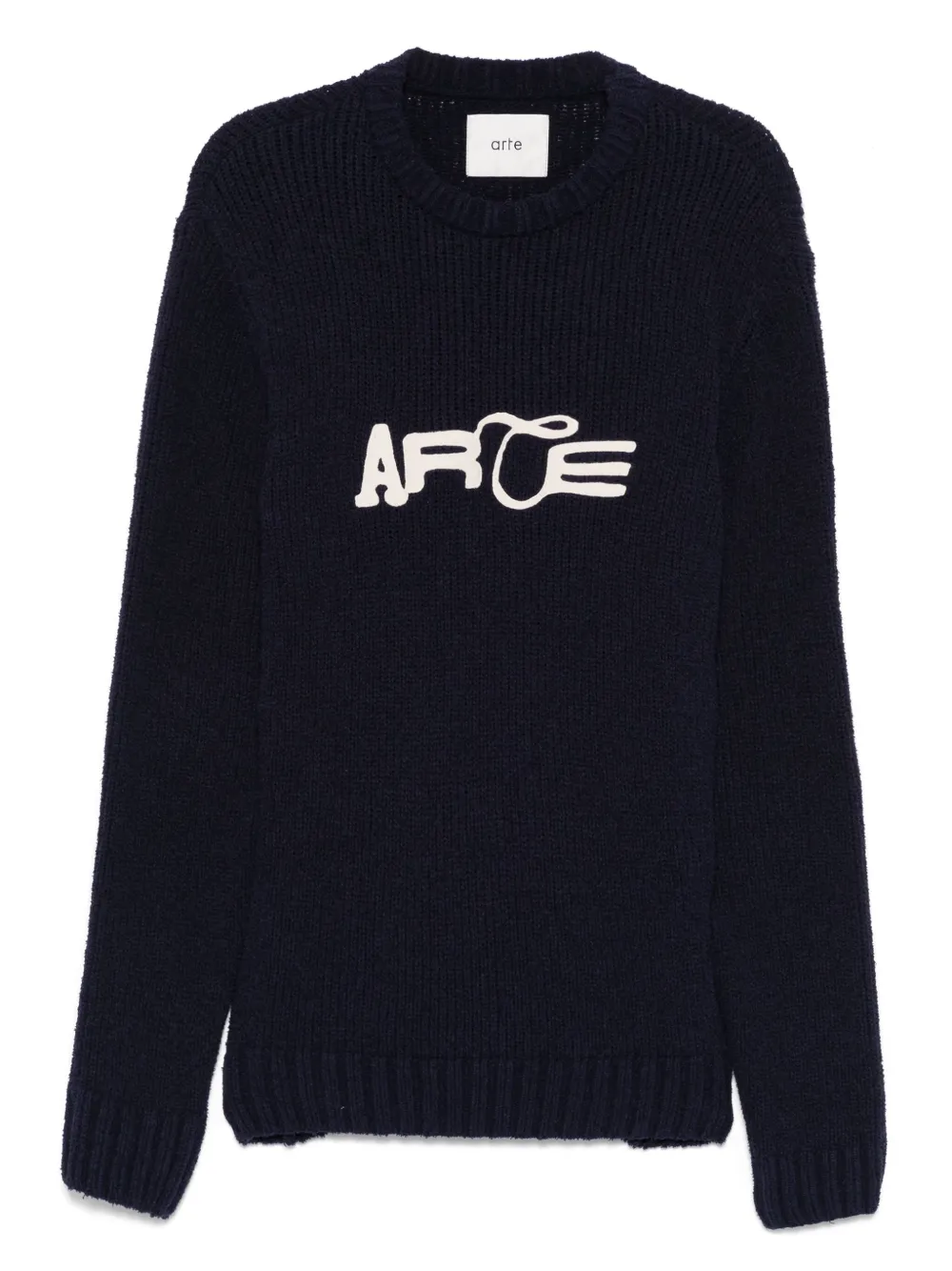 logo-embroidered sweater