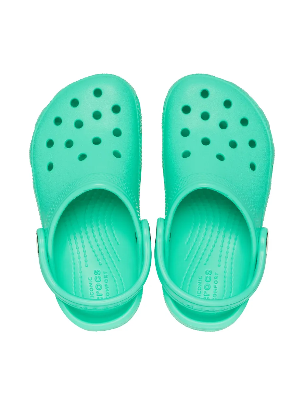 Crocs Kids adjustable-strap clogs Groen