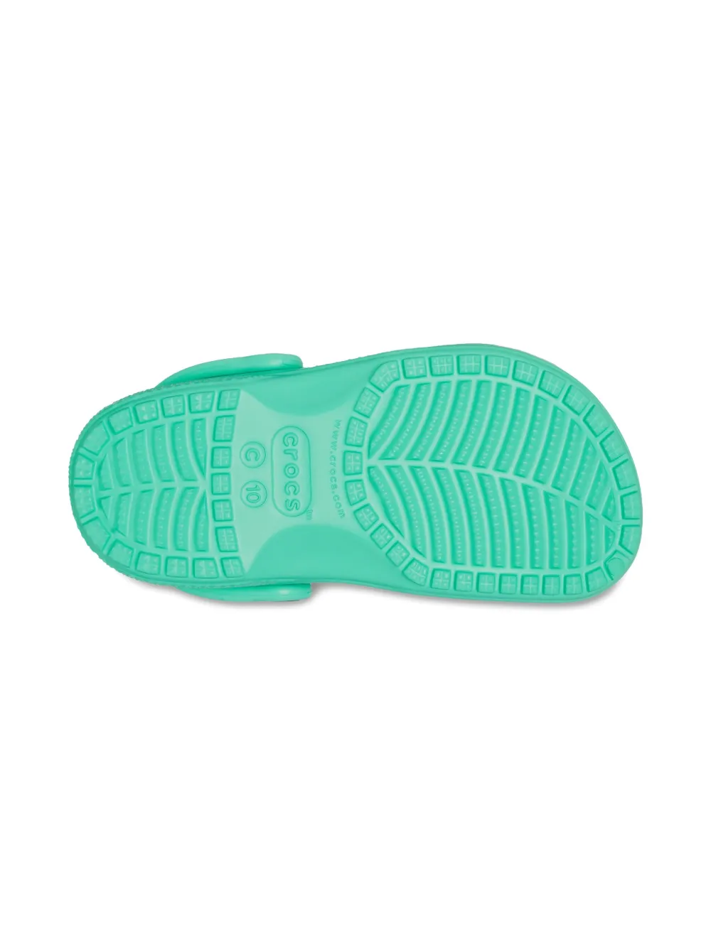 Crocs Kids adjustable-strap clogs Groen