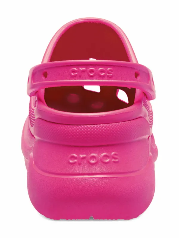 Crocs Kids Bae Perforated Slide Clogs Pink FARFETCH MY