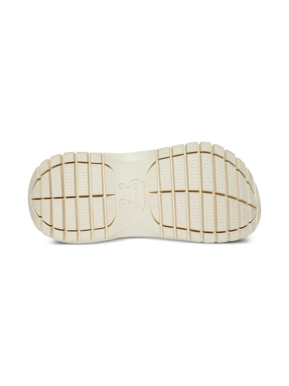 Crocs Kids platform clogs White