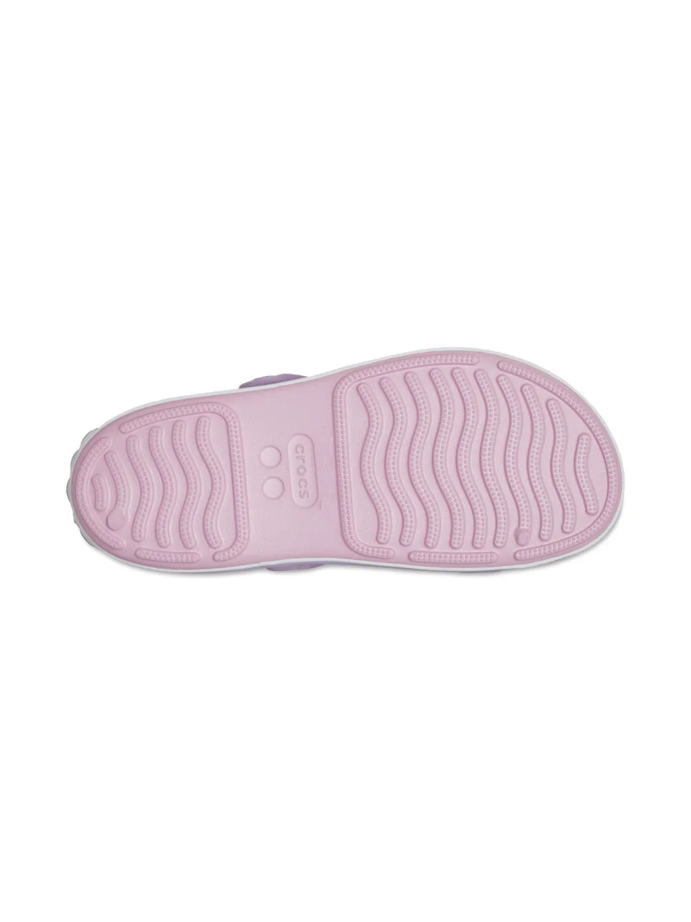 Crocs Kids Tweekleurige sandalen Roze
