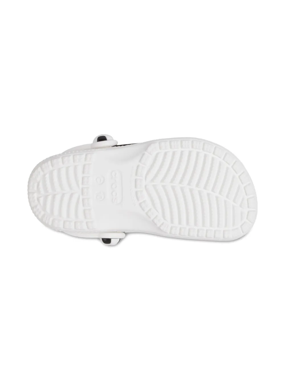 Crocs Kids football-motif clogs Wit