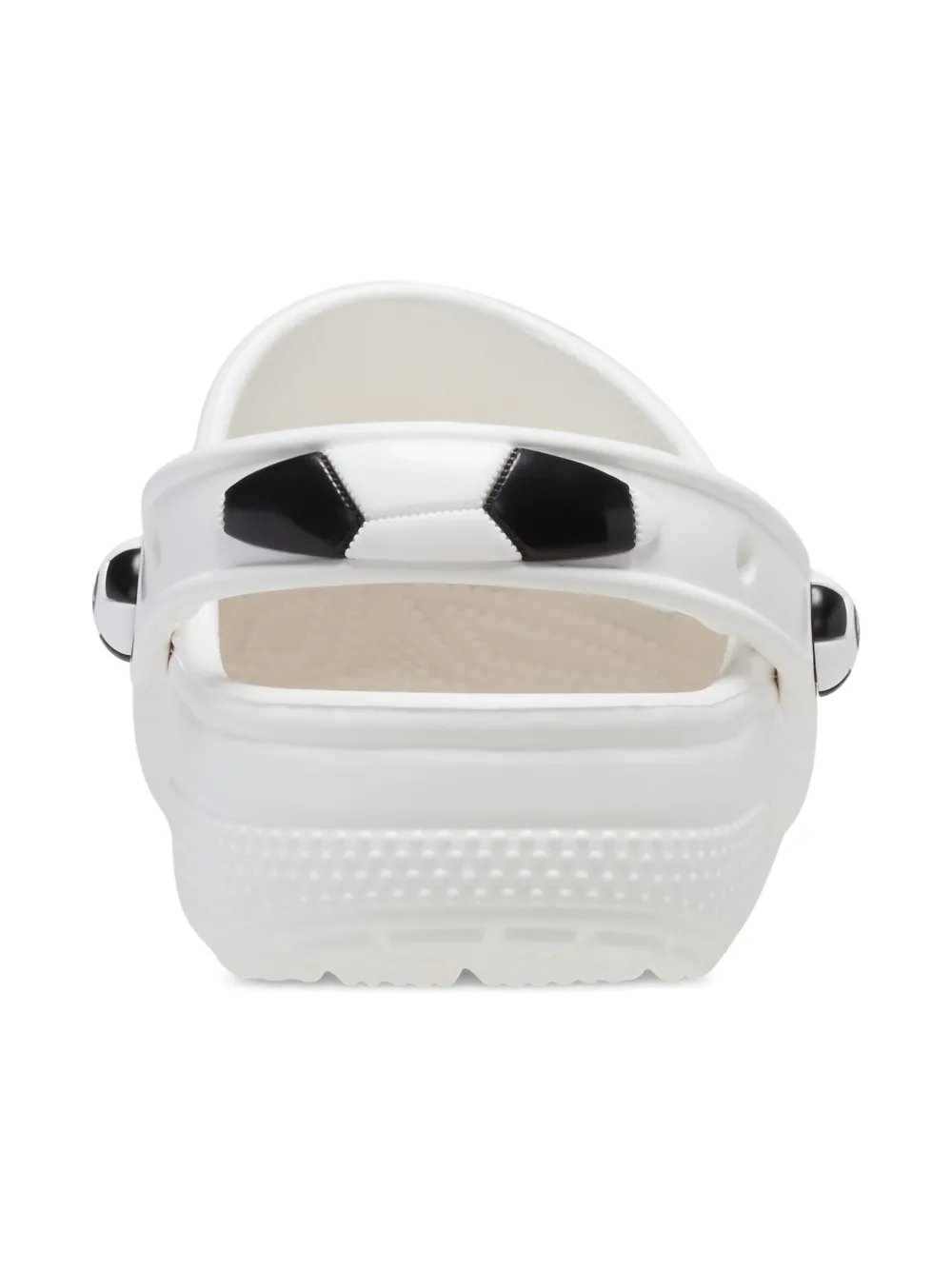 Crocs Kids football-motif clogs Wit