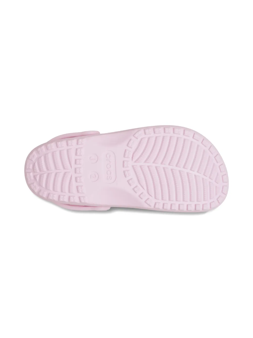 Crocs Kids flower-detail clogs Roze