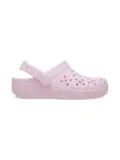 Crocs Kids flower-detail clogs - Pink