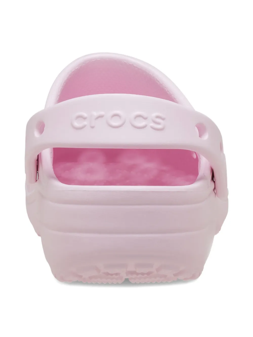 Crocs Kids flower-detail clogs Roze