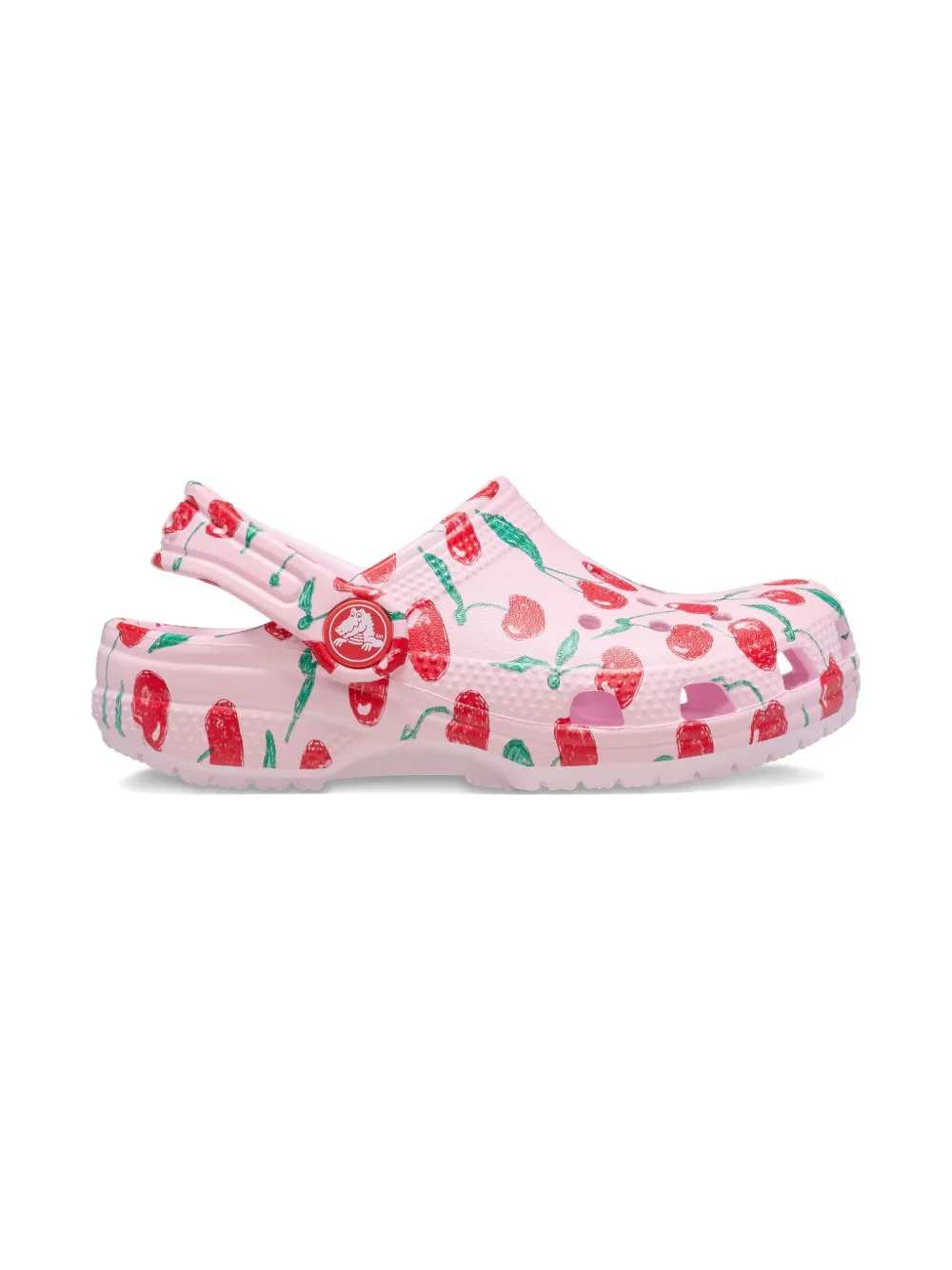 Crocs Kids cherry-print clogs Pink