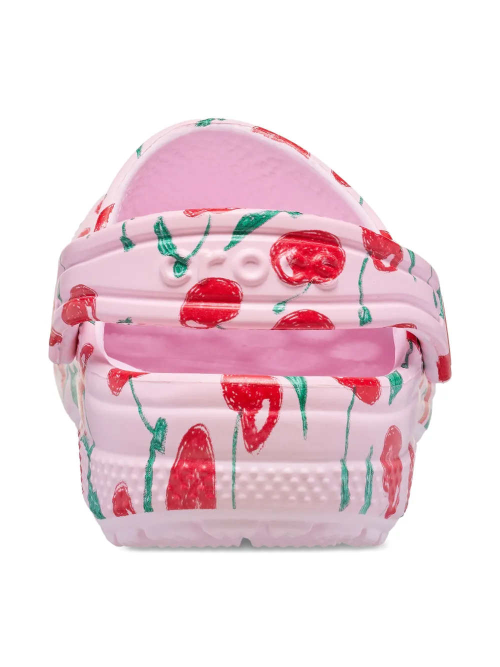 Crocs Kids cherry-print clogs Pink