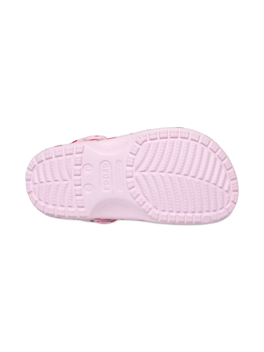 Crocs Kids cherry-print clogs Pink