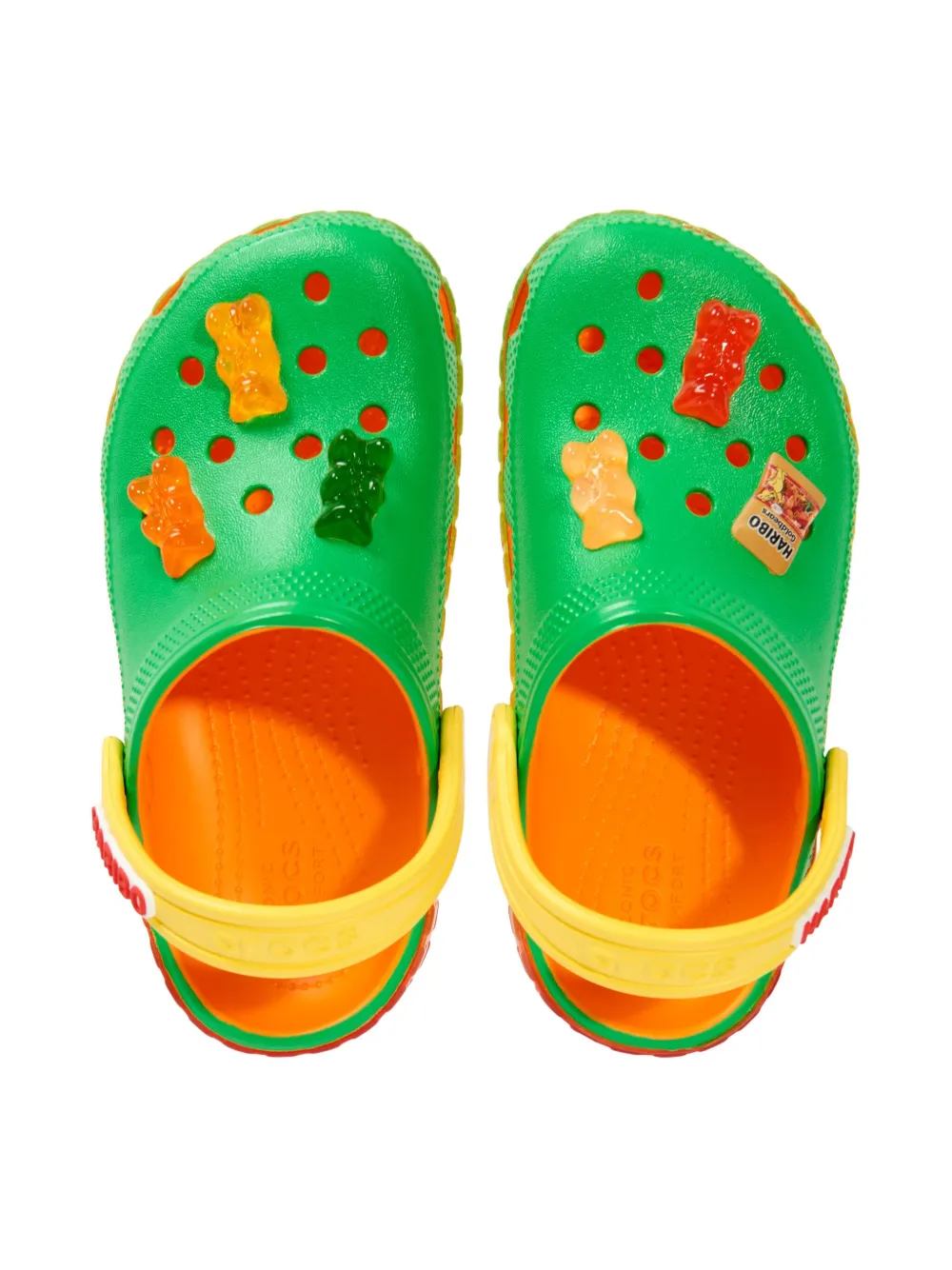 Crocs Kids x Haribo gummy bear-adorned clogs Green
