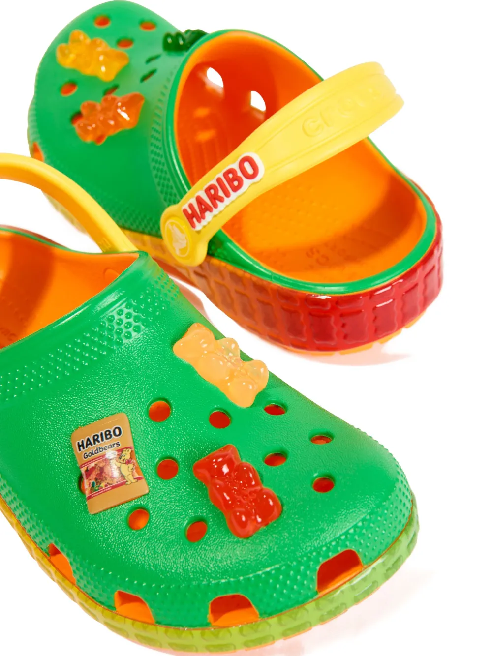 Crocs Kids x Haribo gummy bear-adorned clogs Green