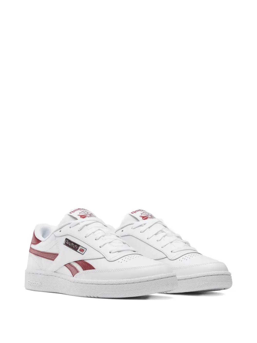 Reebok Club C Revenge "White Rich Maroon White" sneakers