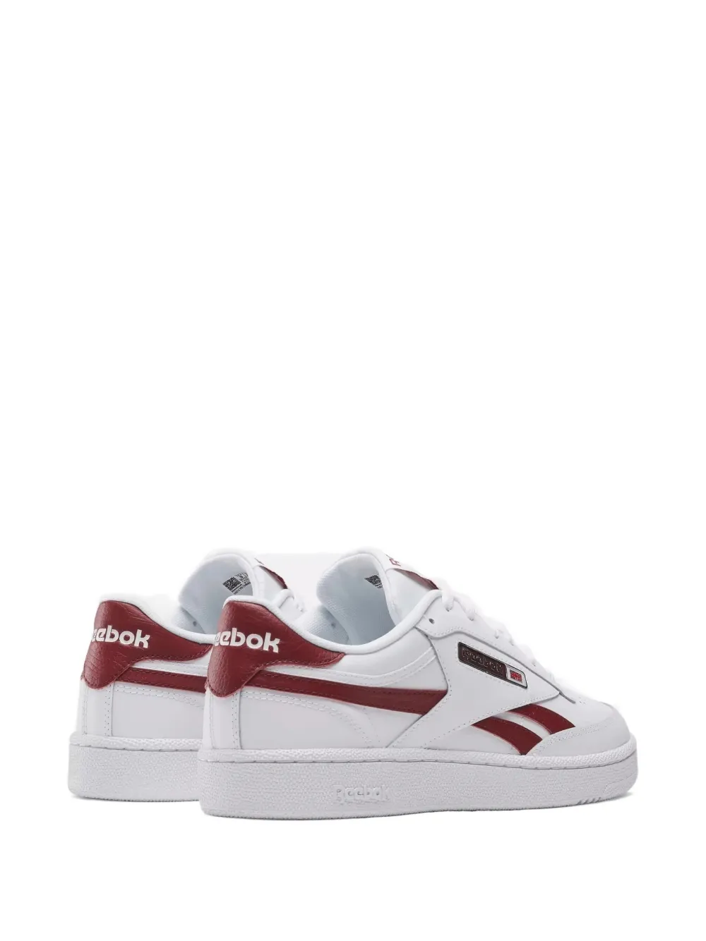 Reebok Club C Revenge "White Rich Maroon White" sneakers