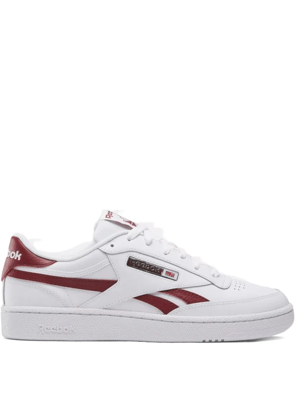Reebok Club C Revenge "White Rich Maroon White" sneakers