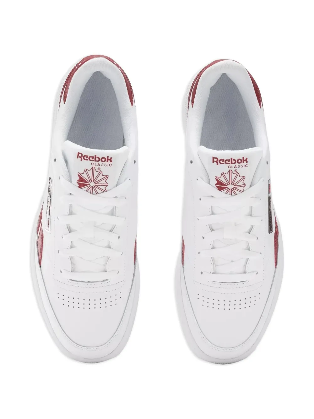 Reebok Club C Revenge "White Rich Maroon White" sneakers