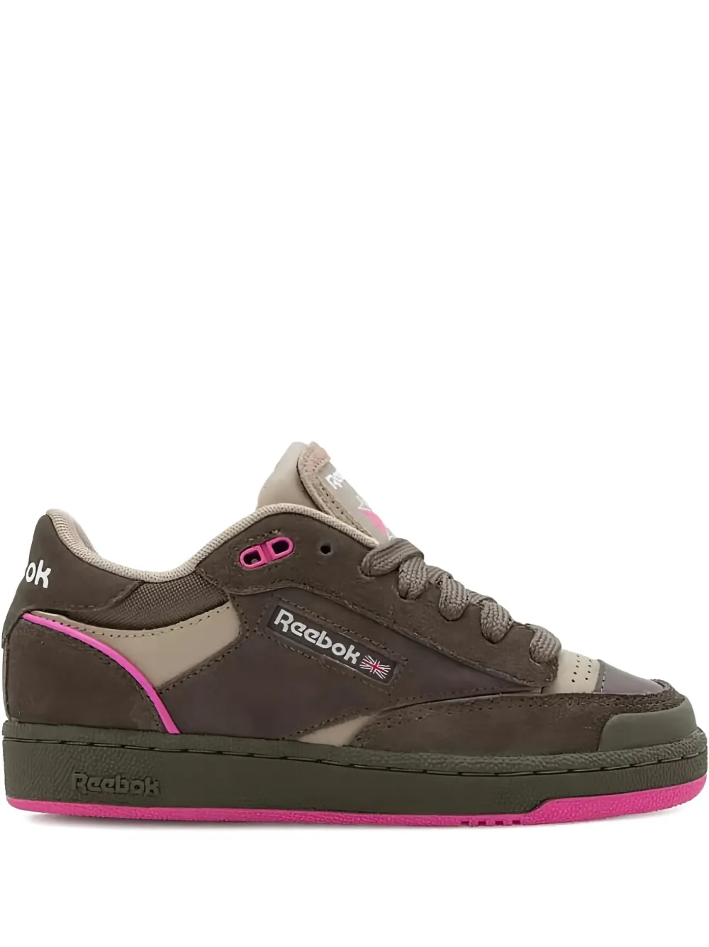 Reebok Club C Bulc "Grout Boulder Beige Laser Pink" sneakers Brown