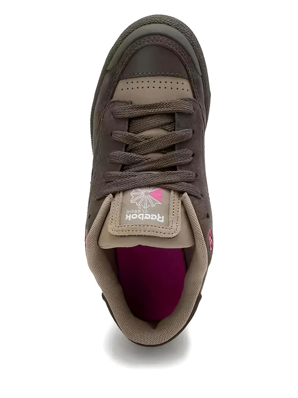 Reebok Club C Bulc "Grout Boulder Beige Laser Pink" sneakers Brown