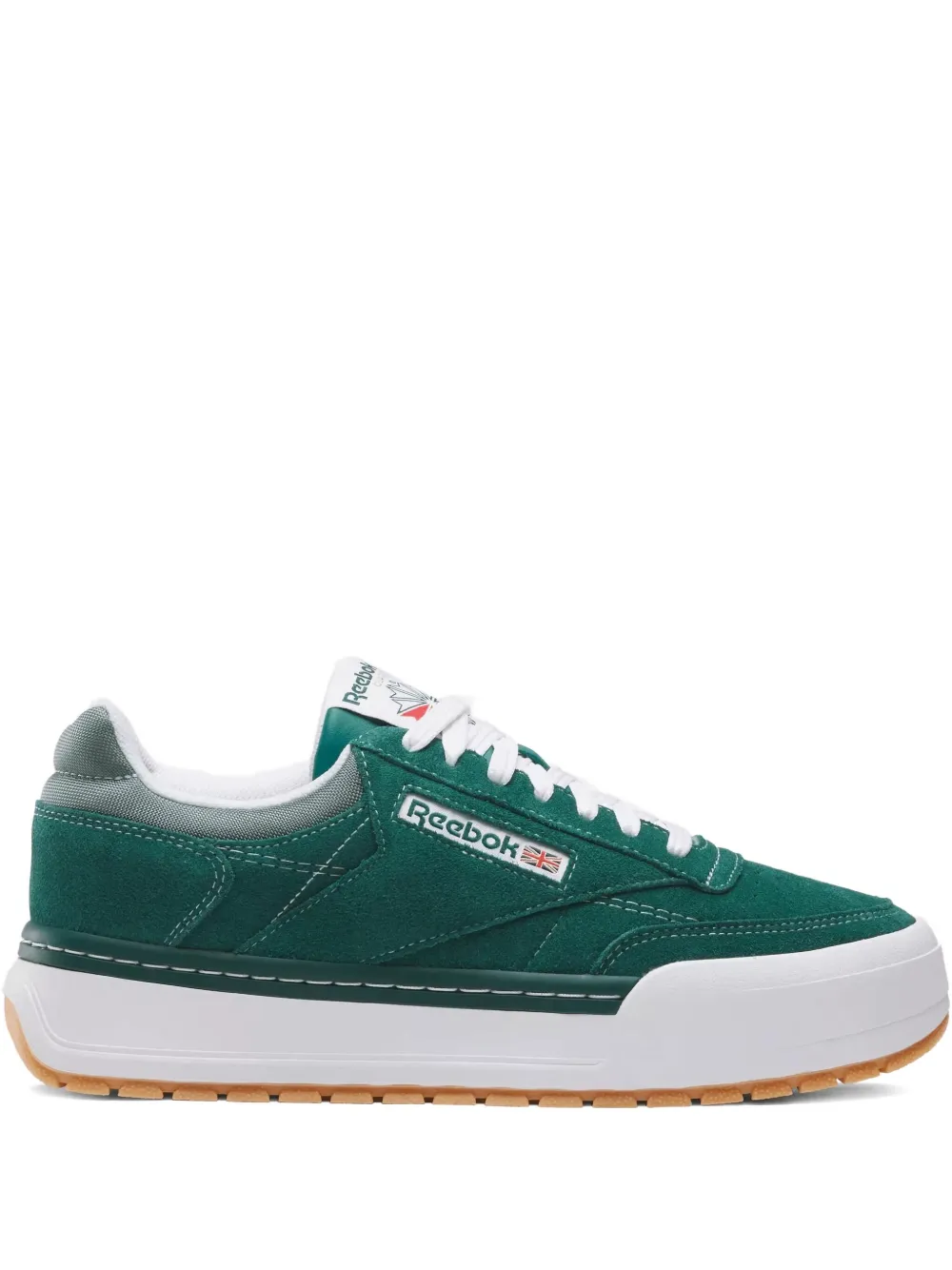 Reebok Club C Megacourt "Collegiate Green Escape Green" sneakers