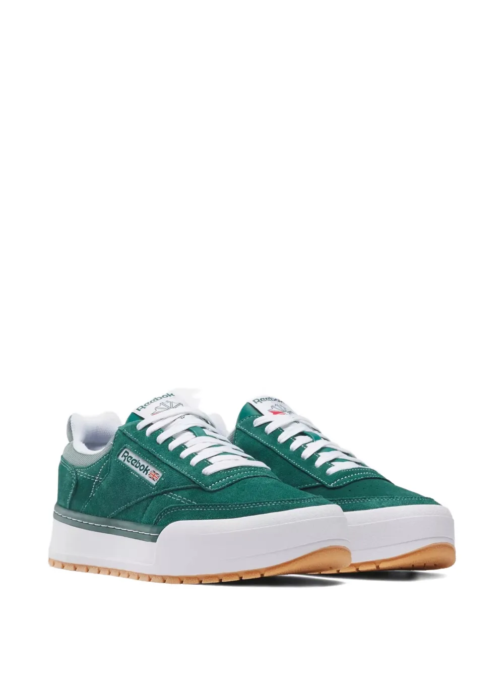Reebok Club C Megacourt "Collegiate Green Escape Green" sneakers