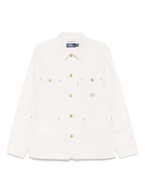 Polo Ralph Lauren logo-patch overshirt