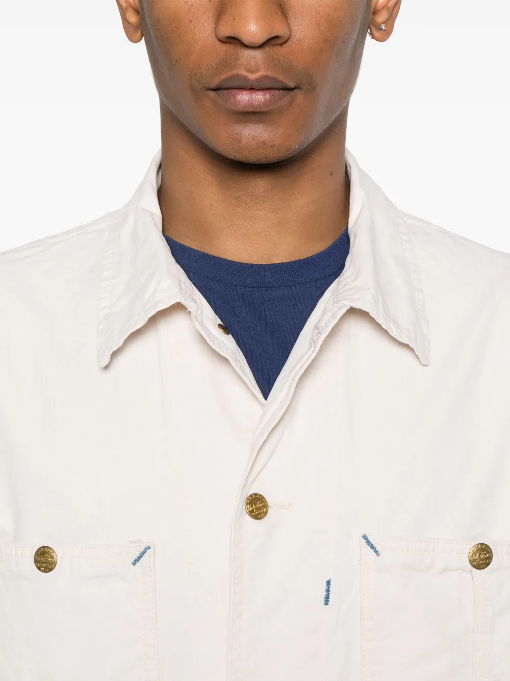 Polo Ralph Lauren Shirtjack met logopatch Beige