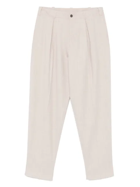 Emporio Armani pantalon à design chiné
