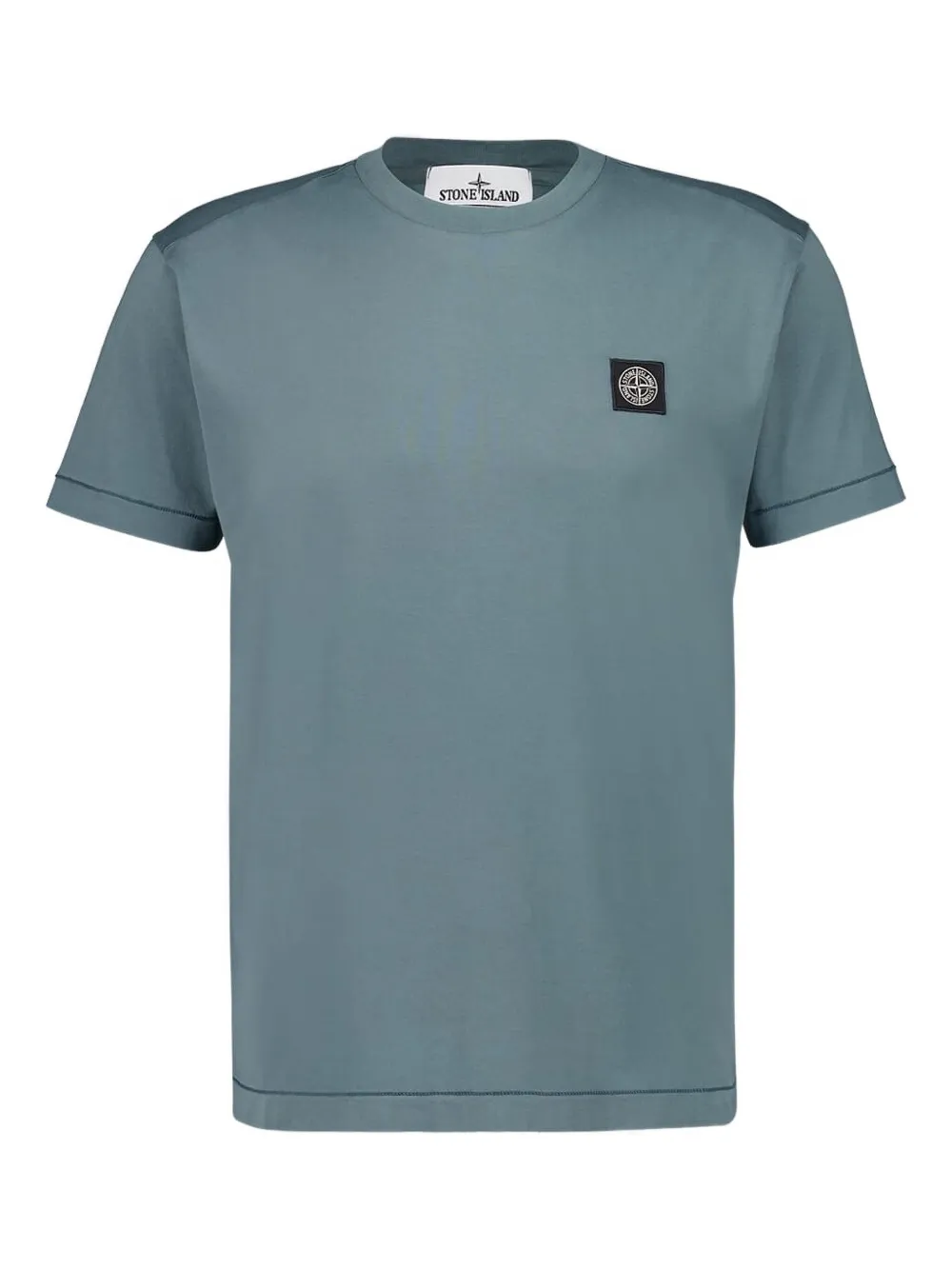 Stone Island T-shirt met logopatch Grijs