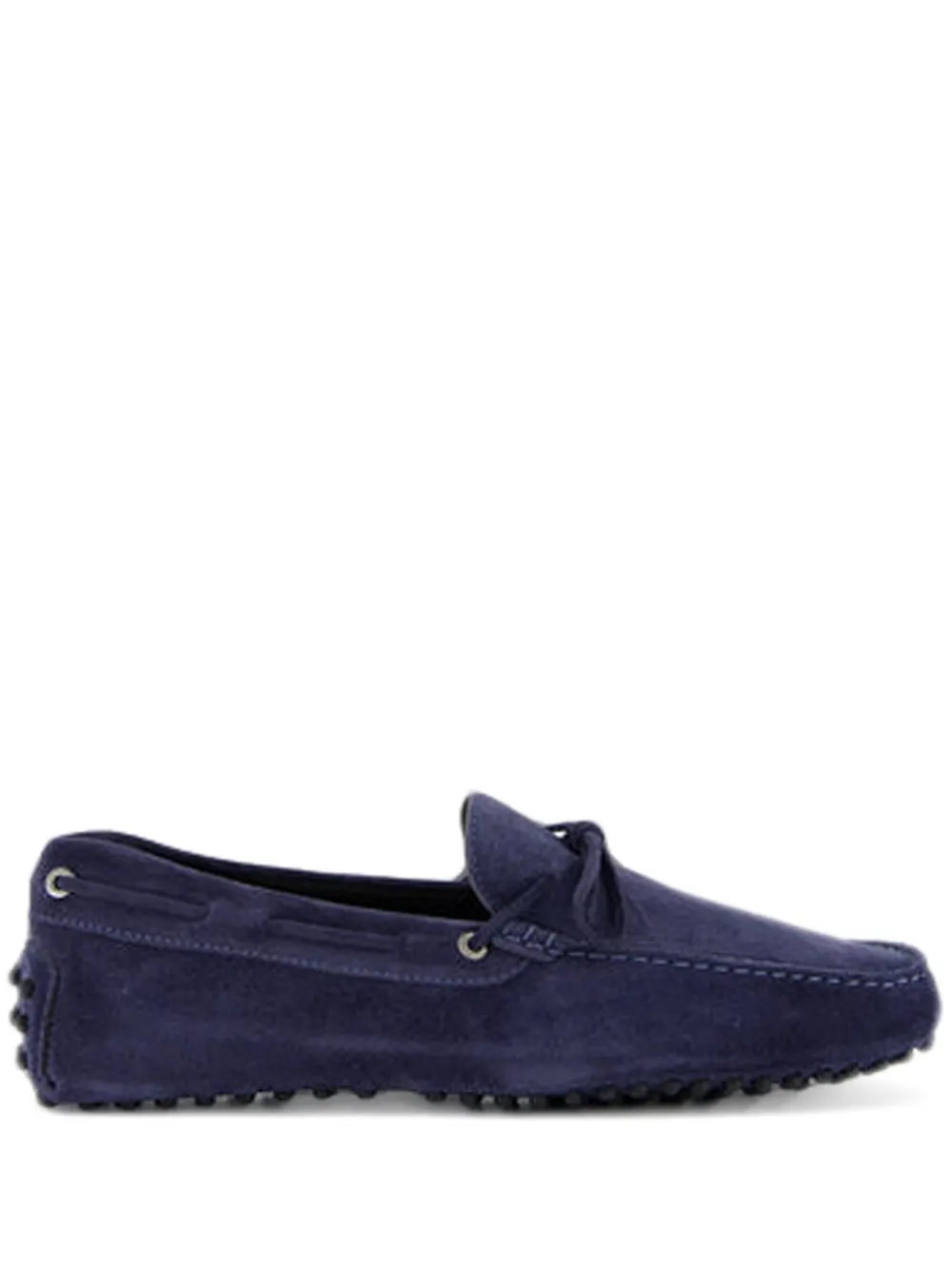 Aurélien suede leather loafers Blue