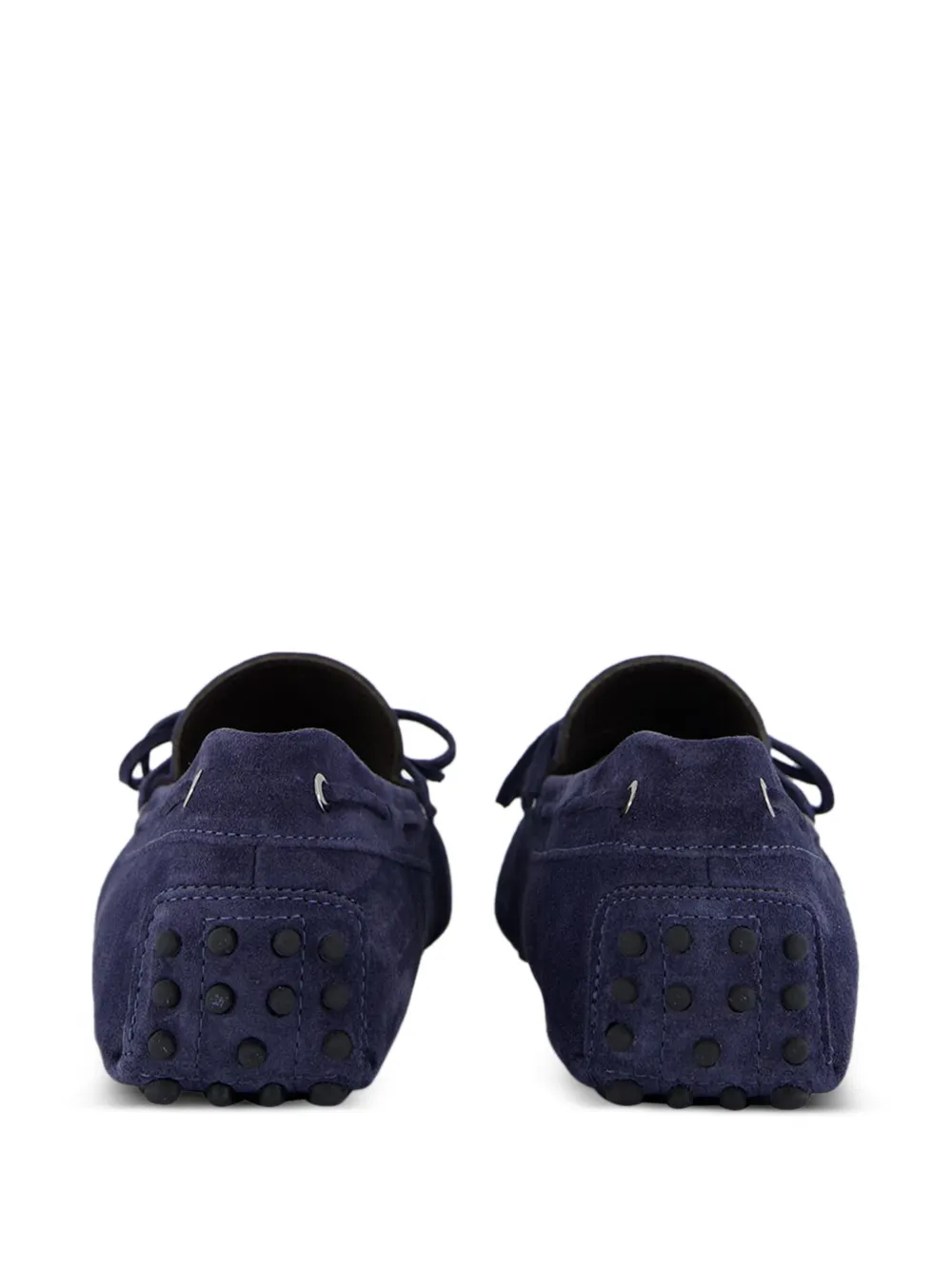 Aurélien suede leather loafers Blue