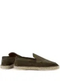 Aurélien slip-on suede espadrilles - Green
