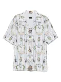 Camilla linen shirt - Blue