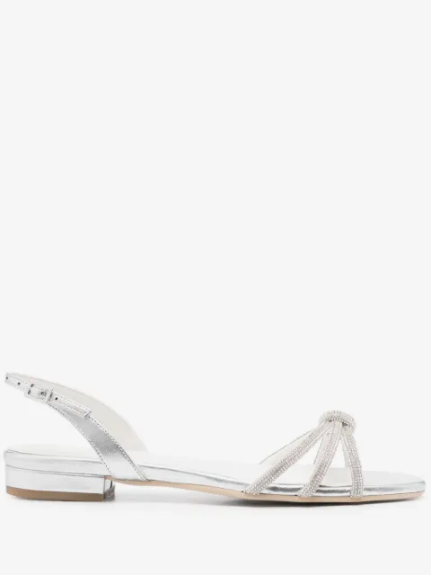 GINISSIMA rhinestone-embellished sandals