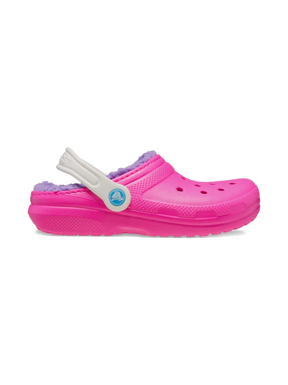 Crocs Kids fuzzy-lined clogs Roze
