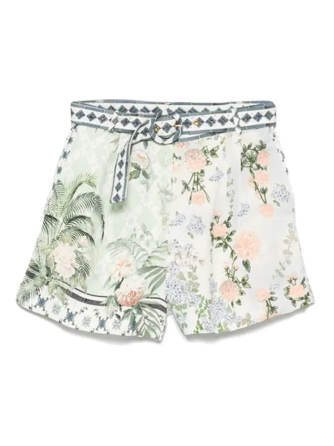Camilla pleated shorts