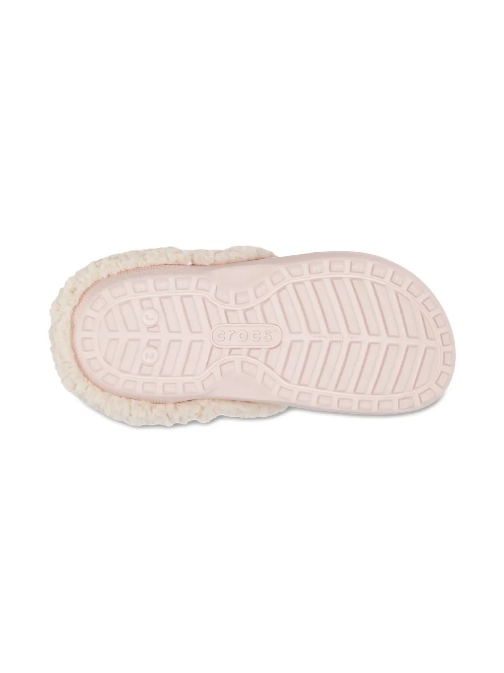 Crocs Kids shearling-lined clogs Roze