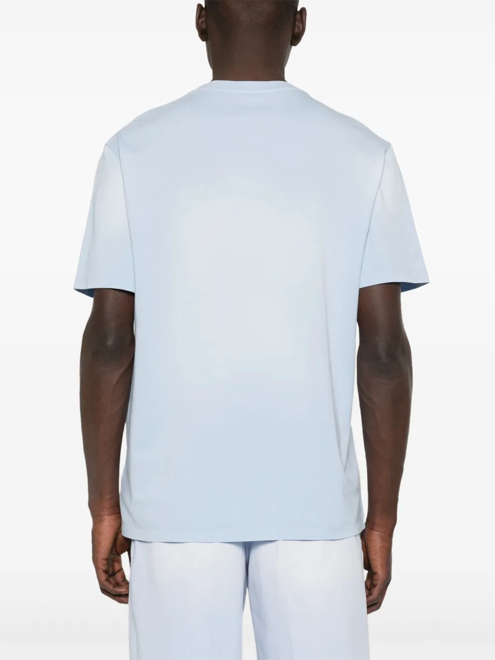 LOEWE T-shirt met Anagram-borduurwerk Blauw