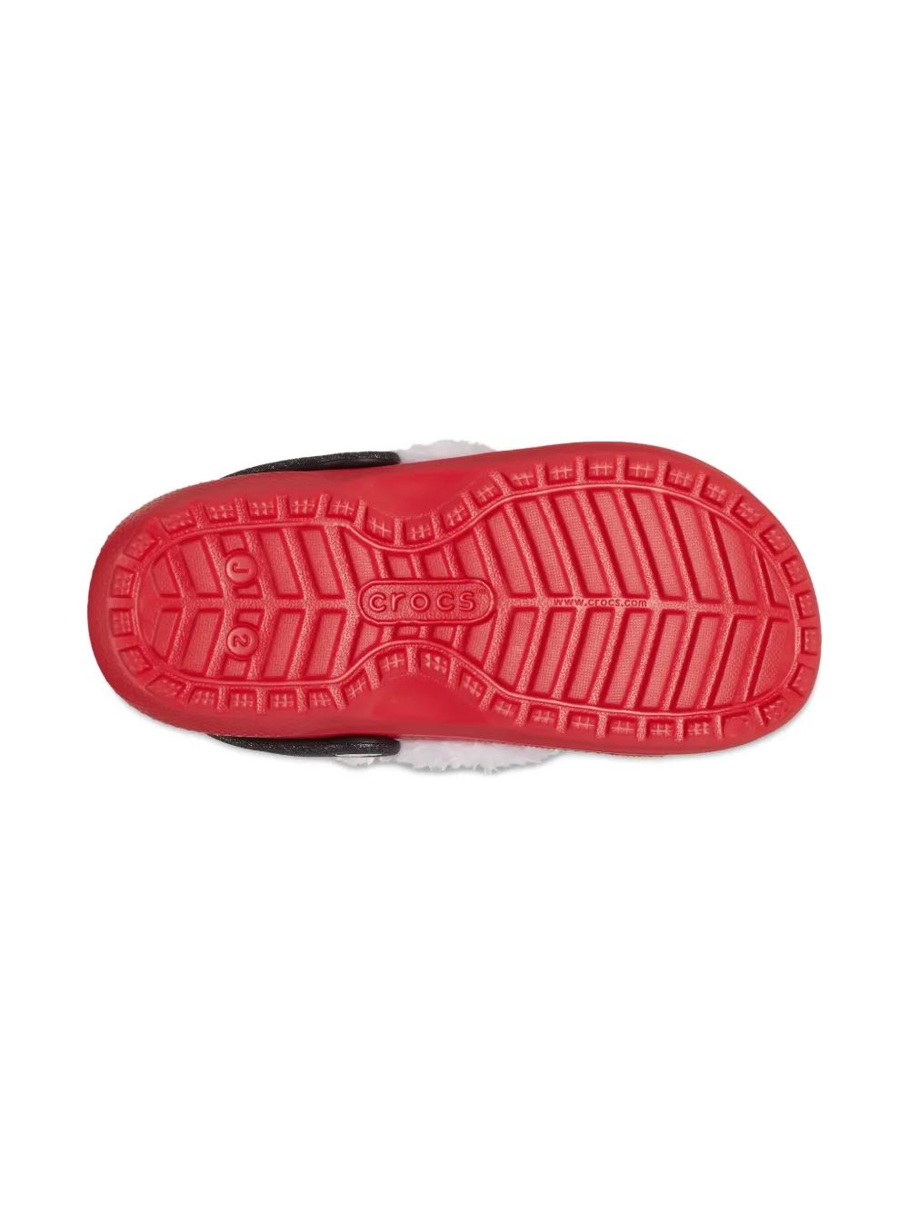 Crocs Kids Santa lined clogs Rood