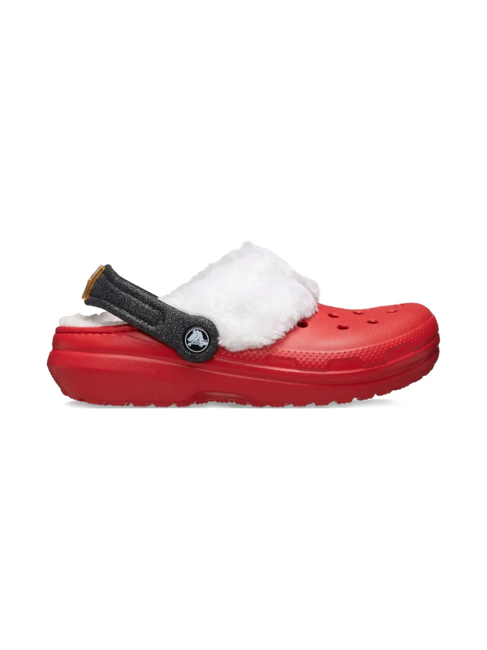 Crocs Kids Santa lined clogs Rood